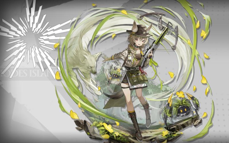 明日方舟,红豆精二立绘,萌力全开的新篇章